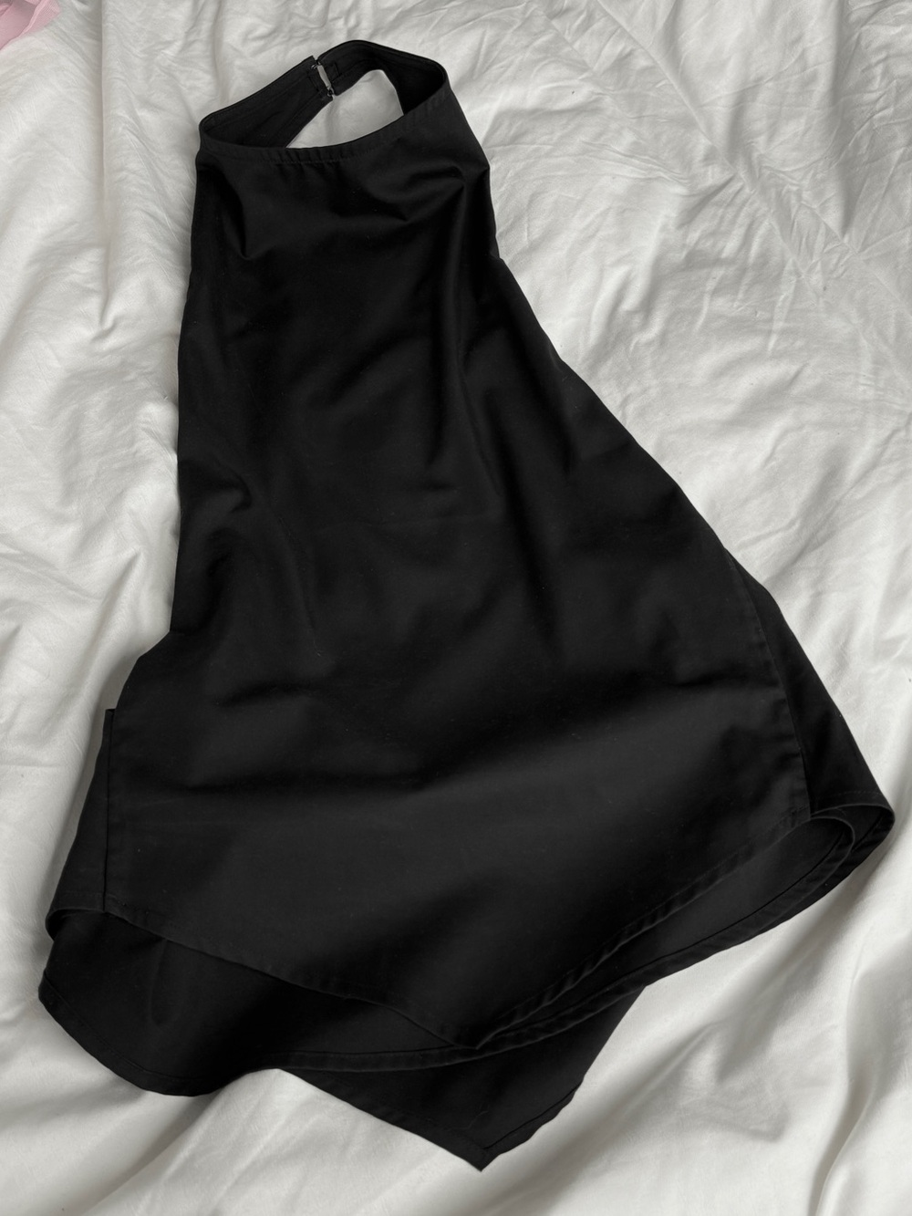 Black Halter Neck Dress Top